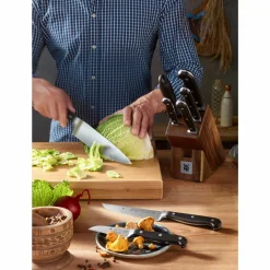 WMF Messerset 3tlg schwarzsilberfarben