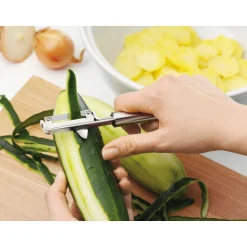 WMF Pendelschäler 19cm silberfarben