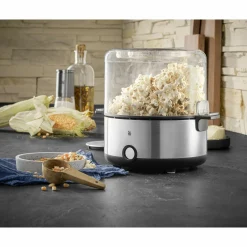 WMF Popcorn Maker silberfarben