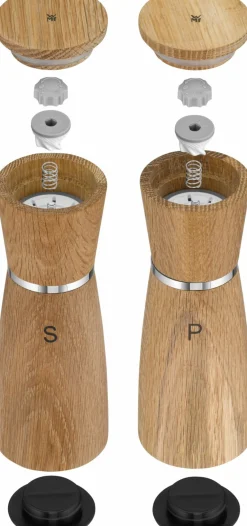 WMF Salz-/ Pfeffermühlen-Set 2tlg braun