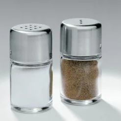 WMF Salz-/Pfefferstreuer-Set 2tlg. silberfarben