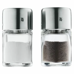 WMF Salz-/Pfefferstreuer-Set 2tlg. silberfarben