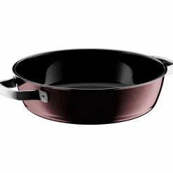 WMF Schmorpfanne m. Deckel 28cm rot