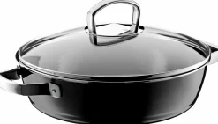 WMF Schmorpfanne m. Deckel 28cm grau