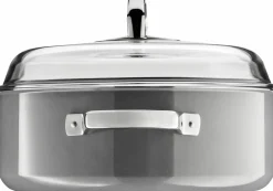 WMF Schmortopf mit Glasdeckel 28cm grau