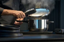 WMF Schnellkochtopf 6,5l silberfarben