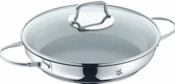 WMF Servierpfanne m. Deckel 26cm silberfarben