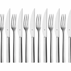WMF Steakbesteck-Set 12tlg silberfarben