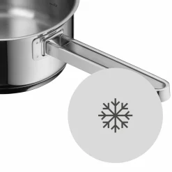 WMF Stielkasserolle 16cm silberfarben