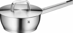 WMF Stielkasserolle m. Deckel 18cm silberfarben
