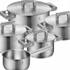 WMF Topfset 5tlg. silberfarben