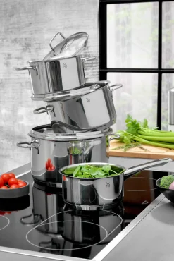 WMF Topfset 4tlg. silberfarben