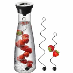 WMF Wasserkaraffe schwarztransparent