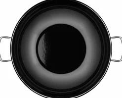 WMF Wok m. Deckel 36cm grau