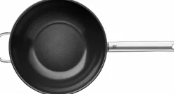 WMF Wokpfanne 28cm schwarzsilberfarben