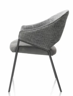 XOOON Armlehnstuhl grau