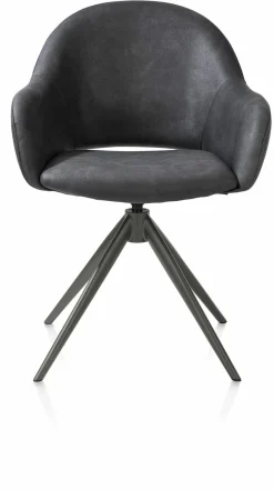 XOOON Armlehnstuhl grau