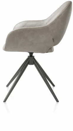 XOOON Armlehnstuhl grau