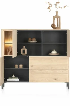 XOOON Highboard braun