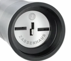 Zassenhaus Gewürzmühle transparentsilberfarben