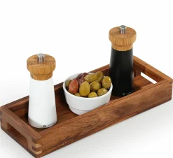 Zassenhaus Tablett 15x40cm braun