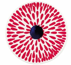 Zassenhaus Untersetzer 20cm rotweißblau