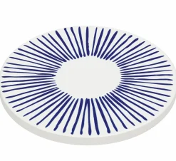 Zassenhaus Untersetzer 11cm weißblau