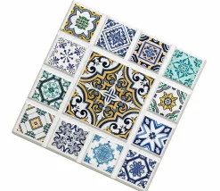 Zassenhaus Untersetzer 16x16cm mehrfarbig