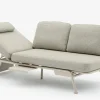 ZEBRA Garten 3-Sitzer Sofa beige