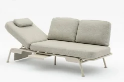 ZEBRA Garten 3-Sitzer Sofa beige