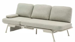 ZEBRA Garten 3-Sitzer Sofa beige