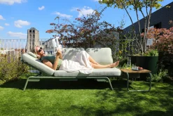 ZEBRA Garten 3-Sitzer Sofa grün