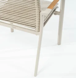 ZEBRA Garten Stapelsessel beige