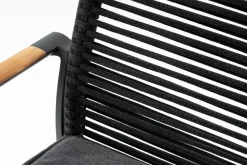 ZEBRA Garten Stapelsessel schwarz