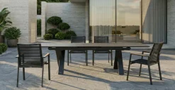 ZEBRA Garten Stapelsessel schwarz