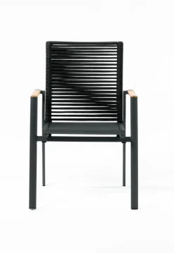 ZEBRA Garten Stapelsessel schwarz