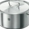 ZWILLING Bratentopf 28cm silberfarben