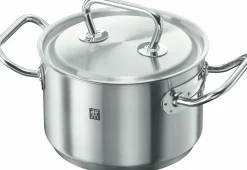 ZWILLING Fleischtopf 16cm silberfarben