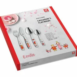 ZWILLING Kinderbesteckset 4tlg. silberfarben