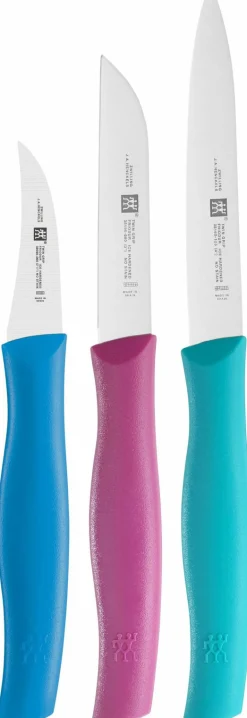 ZWILLING Messerset 3tlg. mehrfarbig