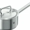ZWILLING Stieltopf 16cm silberfarben