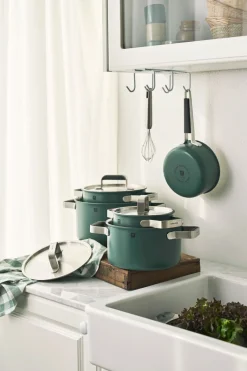 ZWILLING Topfset 5tlg. schwarzgrün