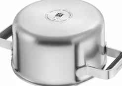 ZWILLING Topfset 5tlg. schwarzsilberfarben