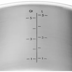 ZWILLING Topfset 5tlg. schwarzsilberfarben