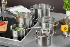 ZWILLING Topfset 5tlg silberfarben