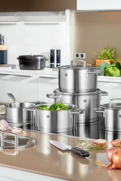 ZWILLING Topfset 5tlg silberfarben