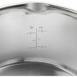 ZWILLING Topfset 5tlg. silberfarbengrau