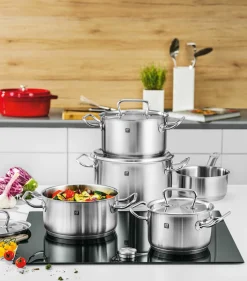 ZWILLING Topfset 5tlg. silberfarben
