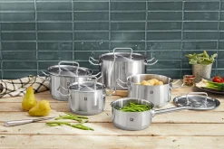 ZWILLING Topfset 5tlg. silberfarben